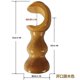 thumbnail image 1 of 2pcs Wood Curtain Rod Brackets Window Curtain Support Holders Wall Mounted Drapery Rod Hangers for Bedroom Living Room Bathroom, 1 of 3