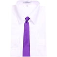 thumbnail image 2 of Solid Color Boy's Regular Necktie Tie- Many Colors Available, 2 of 3