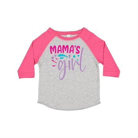 

Inktastic Mama s Girl Text in Pink and Purple Gift Toddler Toddler Girl T-Shirt