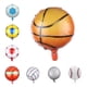 thumbnail image 2 of 18 pulgadas baloncesto película de aluminio gas fútbol béisbol bar fiesta centro comercial decoración globo de papel de aluminio, 2 of 6
