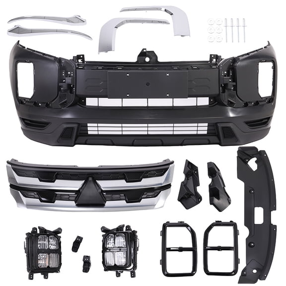 For Mitsubishi Outlander Sport 2020 2021 2022 2023 Front Bumper Cover Grille