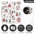 thumbnail image 5 of Yayeee Magnetic Dishwasher Cover for The Front Decoration Home Kitchen Machine Sticker Protector, Red Nordic Christmas, 5 of 6