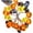 A003- Style C, variant on Halloween String Lights, Pirate Ghost Shaped LED Decorative Lights, 4.9 ft 10 LED Battery Powered Set, for Indoor Outdoor Halloween Party Yard Porch Spooky Holiday Ambient Decorations