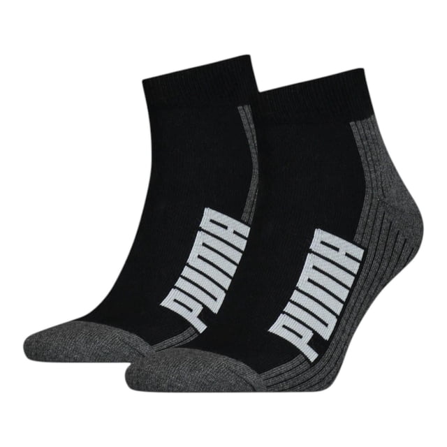 CALCETAS PUMA NEGRO PARA UNISEX UNISEX BWT CUSHIONEDQUARTER 2P 90795001