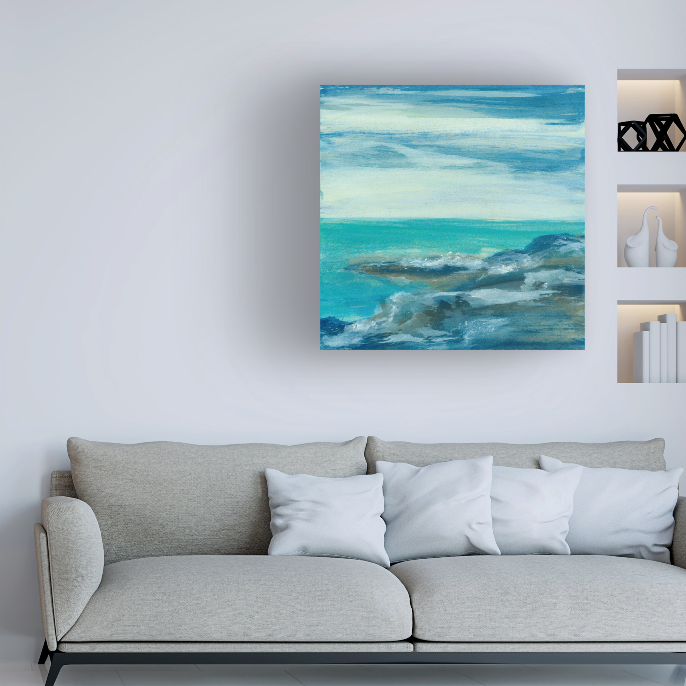 Trademark Fine Art 'Surf' Canvas Art by Chris Paschke