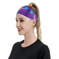 thumbnail image 6 of Yiaed Elephant in Tribal Style Print Sports Headbands,Moisture Wicking Workout Headband, Sweatband Headbands for Running,Cycling for Women and Men, 6 of 8