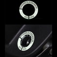 thumbnail image 2 of Car Auto Lock Keyring Pedal Reflection Pedal paster decor Light Luminous Night Sticker Paster Decal Film Decoration Round Circle, 2 of 9