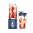 thumbnail image 1 of Exprimidor portátil, minibatidora de frutas, 300 ml, 6 cuchillas, 200 W, 1 of 8