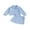 Sky Blue, variant on BemeyourBBs Toddelr Baby Girl Skirt Set Outfits Kids Girls Fall Winter Spring Clothes 2T 3T 4T 5T Half Zip-up Long Sleeve Pullover Sweatshirt A-line Skirt