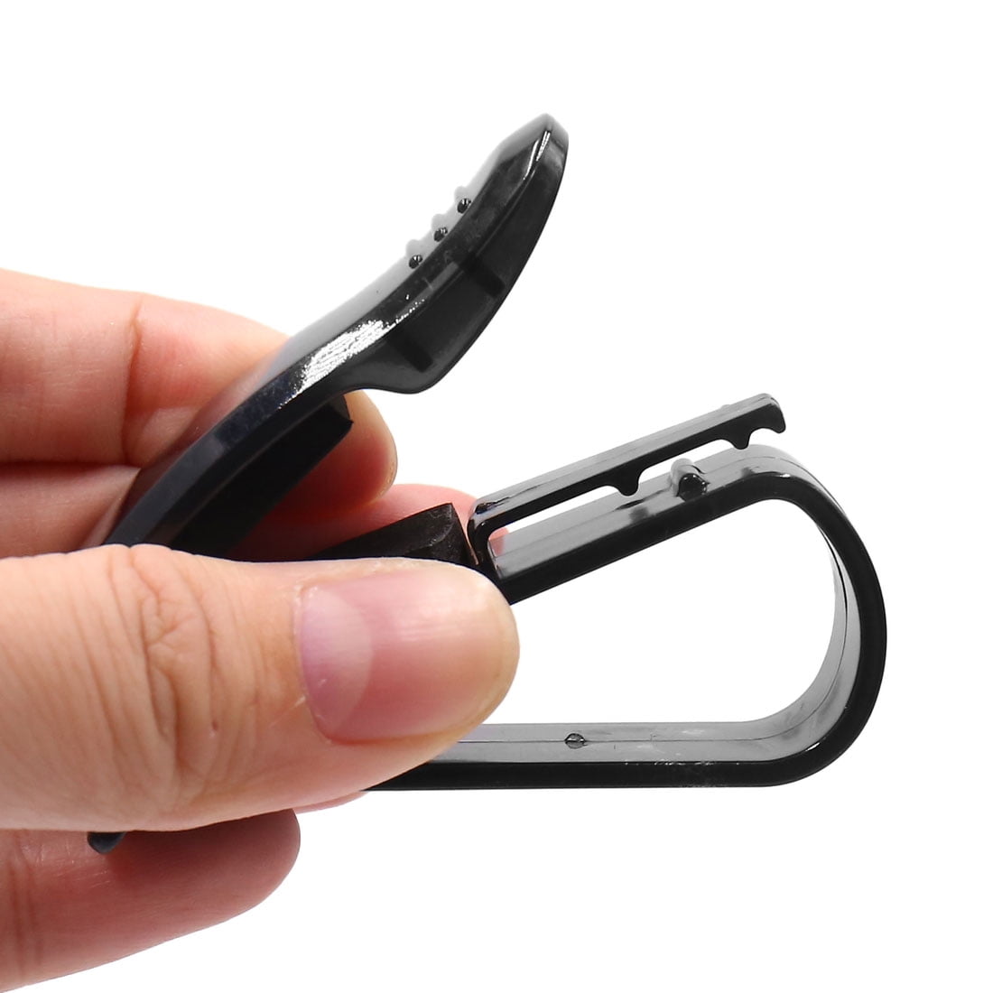 5Pcs Black Plastic Car Auto Sun Visor Sunglasses Eyeglasses Card Holder