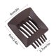 thumbnail image 5 of Pinzas planas para el cabello para mujeres y niñas. Pinzas casuales y versátiles de color sólido. Pinzas planas tipo garra para cabello grueso o fino. Pasadores laterales franceses para el cabello. Ac, 5 of 5