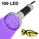 thumbnail image 1 of Linterna de luz negra ultravioleta, la mejor luz ultravioleta y luz negra para la inspección del hogar y el hotel, orina y manchas de mascotas: los LED de ultra intensidad detectan dinero falsificado, Ormromra 220419-2, 1 of 8