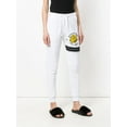 thumbnail image 2 of ZOE KARSSEN Tiger PATCH Track PANTS White PS181129 COTTON Blend ( S ), 2 of 2