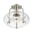 thumbnail image 3 of Quoizel TRG1712BN Trilogy 1-Light Semi-Flush in Brushed Nickel, 3 of 3
