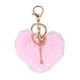 thumbnail image 2 of Llavero con pompón, llavero con pompón y corazón esponjoso, llavero con pompón de notable claridad, 2 of 14