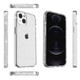 thumbnail image 4 of Funda protectora súper dura de 6 pies transparente con purpurina para iPhone 16 15 Pro Max 14 13 12 11 XR X 8 7 6 Plus SE2 Funda brillante, 4 of 5