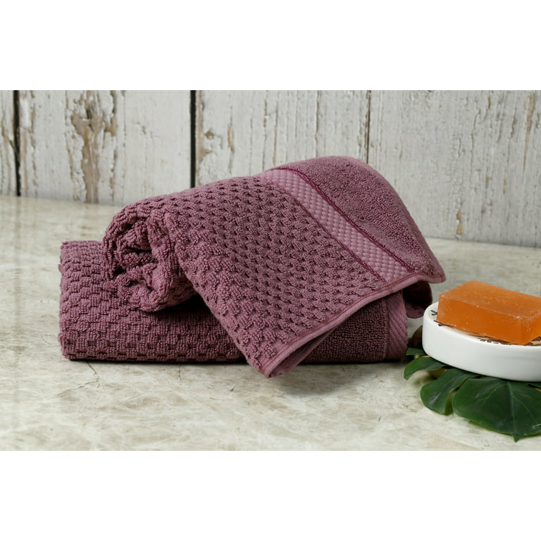 VOOVA & MOVAS Bathroom Hand Towels - Luxury Hand Towels 4 Pack, Large 18 x  28, 100% Cotton Thick | Quick Dry | Soft, Perfect for Daily Use & Gifting