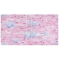 thumbnail image 2 of Pink Petal Pattern 12.4x10.6in PVC Round Ring Binders, 2-Pack, D-Ring 3-Hole, Metal Clip, 2 of 10