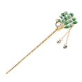 thumbnail image 3 of Accesorios Retro Del Pasador de cabellero Del Palillo de La Horquilla Del Del Diamante Artificial para Las Mujeres Verde Yinane Palillo chino retro del pelo, 3 of 8