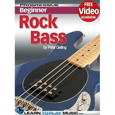 Rock Bass Guitar Lessons for Beginners - eBook