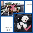 thumbnail image 3 of 2Pcs Headrest Dog Car Seat Belt Adjustable Durable Safety Harness Restraint, 3 of 3