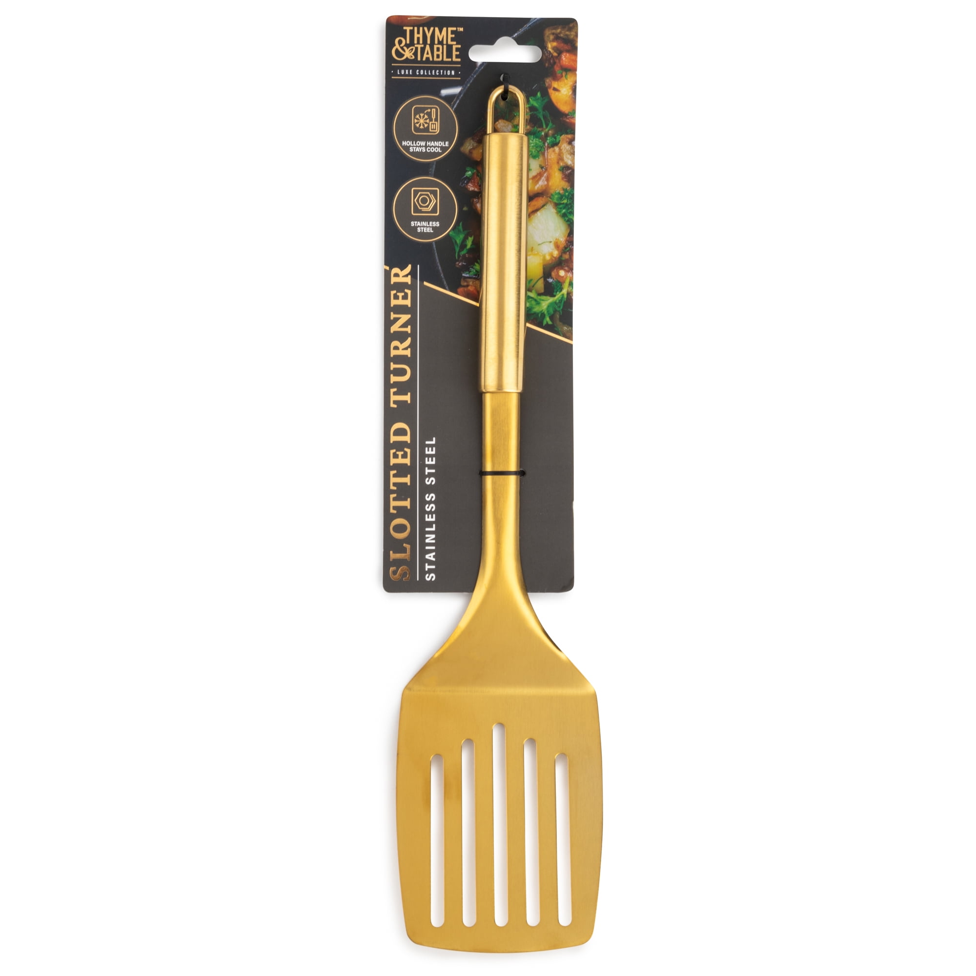 Thyme & Table Slotted Turner Gold