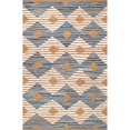 thumbnail image 1 of nuLOOM Marla Denim And Jute Diamonds Off White 3' x 5' Area Rug, 1 of 2