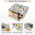 thumbnail image 3 of FORMRS Womens Corduroy Tote Bag Crossbody Shoulder Handbag with Pocket, Abstract Floral, 3 of 7