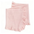 thumbnail image 2 of Cadancy Knitted Blanket Cotton Ruffled Edge Lightweight Throw for Couch Sofa Bed Decorative Soft Warm Cozy Home Living Room Bedroom All Season Coverlet Decor, 2 of 6