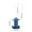 Blue, variant on AZXY Bird Feeder, Hanging Bird Feeder, Bird Seed Feeder for Outdoor, Birdfeeder for Outside Garden Yard Decoration, Metal, Durable for Year-Round Outdoor Use, Squirrel Proof, Blue