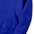 thumbnail image 5 of Resicozy Oversized Casual Sweatshirt for Men Solid Color Hoodies Long Sleeve Pullover Athletic Classic Hooded Sweatshirts Comfy Royal Blue 2XL, 5 of 7