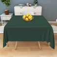 thumbnail image 4 of Tchckioa Dark Green Square Tablecloth,Waterproof Table Cloth for Kitchen,60x60 Inch,Party Decor, 4 of 6