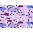 thumbnail image 1 of Ahgly Company Machine Washable Indoor Rectangle Transitional Periwinkle Pink Area Rugs, 8' x 10', 1 of 7