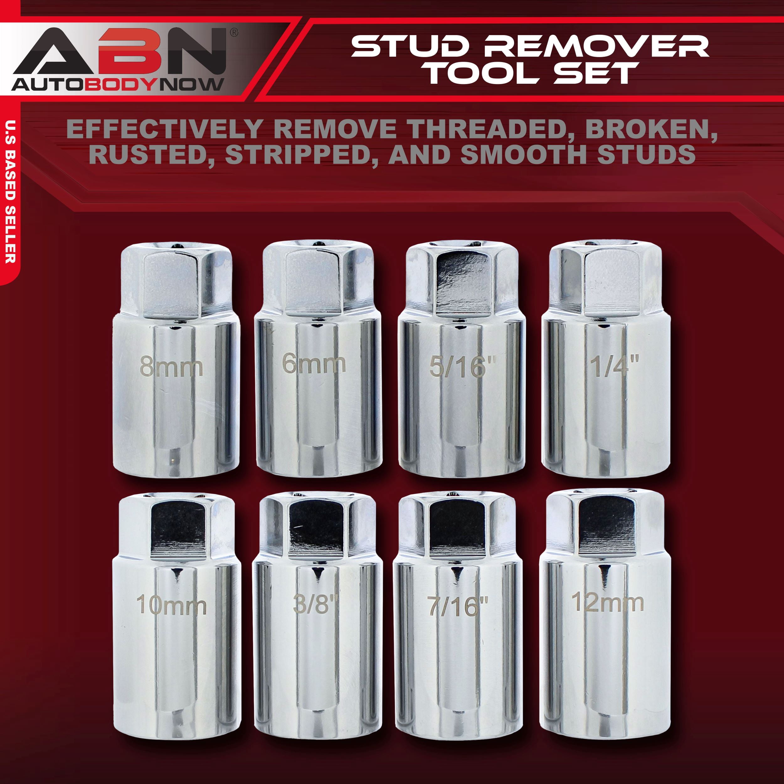 ABN | Stud Extractor Set Broken Stud Remover Socket SAE/Metric