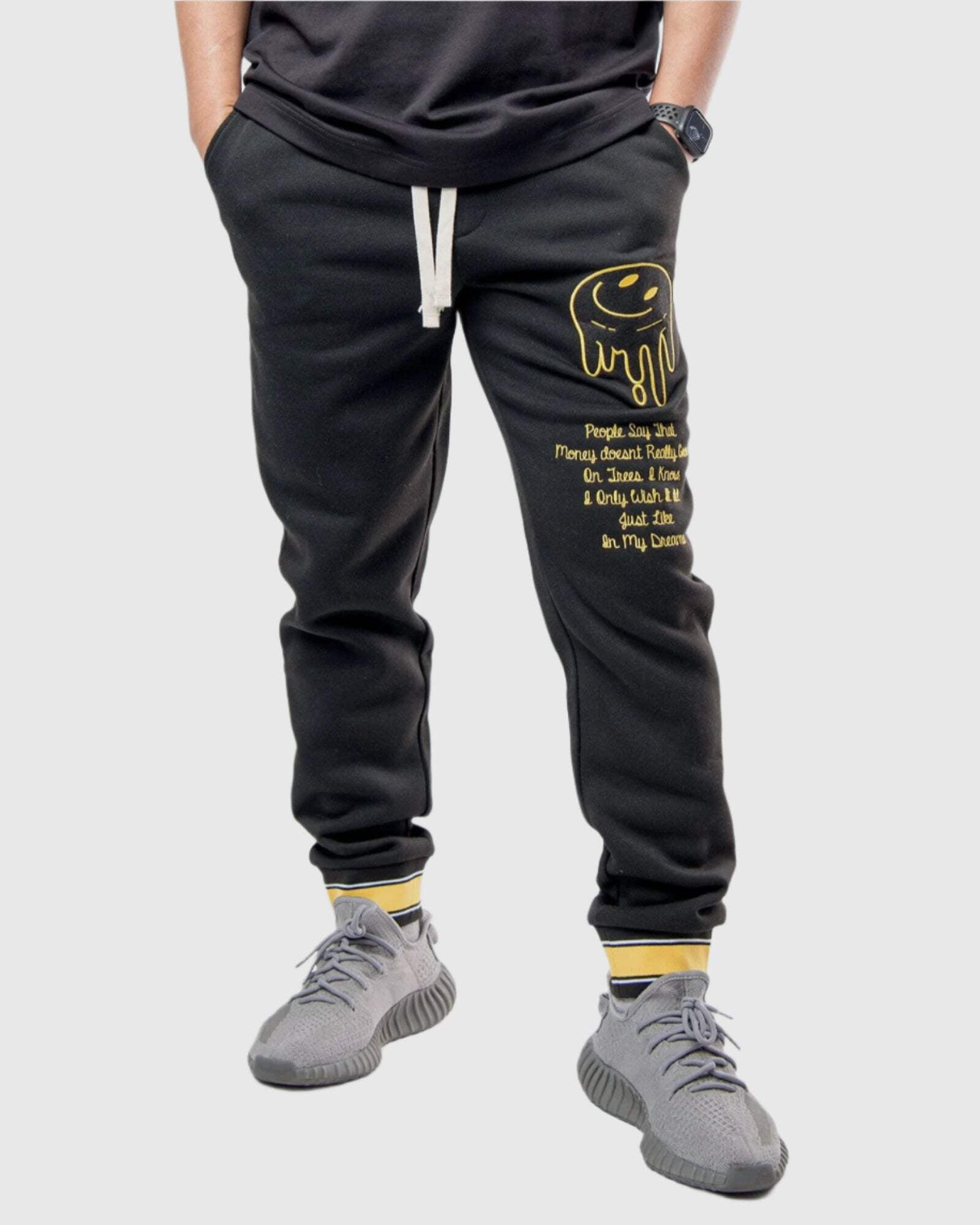 Holloway Sportswear S 60/40 Fleece Jogger Black 229548 - Walmart.com