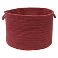 thumbnail image 2 of Bristol Storage Basket, 18" H x 12" W, Mauve, 2 of 2
