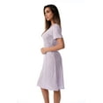 thumbnail image 2 of Just Love Women's Nightgown Sleep Dress - Soft and Comfortable Short Sleeve Sleepwear, 2 of 3