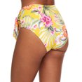 thumbnail image 2 of Bleu Rod Beattie Womens High-Waist Draped Side-Tie Bikini Bottom Style-RBPR22572 Swimsuit, 2 of 2