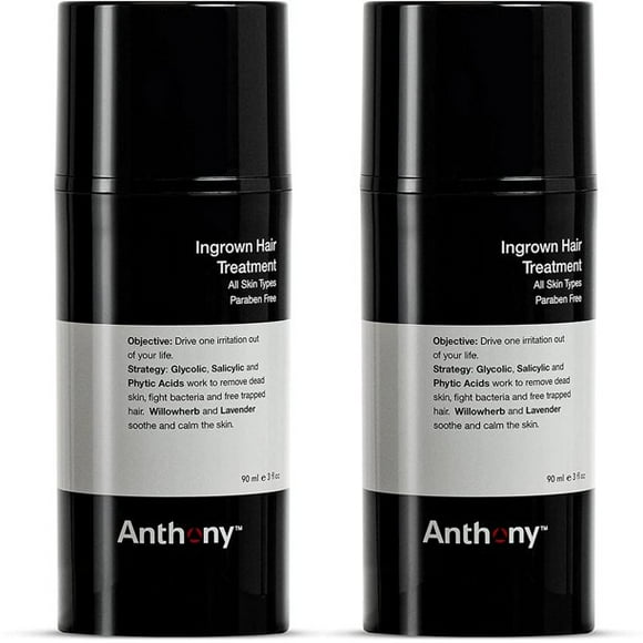 Anthony Ingrown Hair Treatment for Men (Pack of 2)