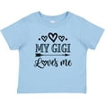 thumbnail image 3 of Inktastic My Gigi Loves Me Boys or Girls Baby T-Shirt, 3 of 5