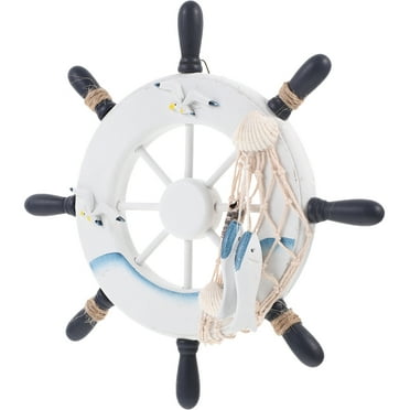 Sea Bathroom Decor Wall Decorations Wooden Boat Bedroom Macrame Nautical Ornament Office