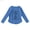 Blue, variant on Girls Long Sleeve Shirts Kids Arc Hem Side Slit Soft Tunic Tops T Shirts Girls Long Sleeve Shirts Size 5-6 Years