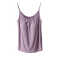 thumbnail image 3 of Hiiyo Camisole Rembourrée Sans Manches à Bretelles Spaghetti pour Superposition, Femmes, 3 of 3