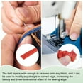 thumbnail image 4 of Uxcell Piping Cord Trim, 5 Yards Polyester 1/2 Inch Satin Piping Bias Tape with Welting Cord Lip Tape [Red], 4 of 7