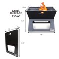 thumbnail image 2 of Portable BBQ Croc EASY GRILL Premium Foldable Charcoal Barbecue, 2 of 9