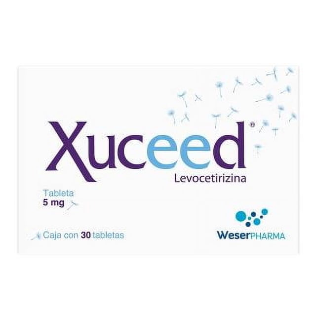 Xuceed 5 mg 30 tabletas