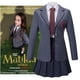 thumbnail image 4 of Disfraz de Matilda de Roald Dahl para cosplay, uniforme escolar de Matilda para niños, falda JK, traje con corbata, disfraz de fiesta de Halloween para mujer, 4 of 5