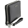 thumbnail image 2 of Michael Kors Jet Set Travel Leather Continental Wallet- Black, 2 of 3