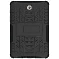 thumbnail image 3 of Mignova Galaxy Tab S2 T710 Case,Heavy Duty Hybrid Rugged Soft Rubber Hard PC Tough Dual Layer Protective Case Cover with Kickstand for Samsung Galaxy Tab S2 8.0 SM-T710 / T713 / T715 (Black), 3 of 7