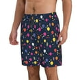 thumbnail image 2 of Vsdgher Colored Balloons Men's Beach Shorts, Surfing shorts, Swim trunks, Quick Dry Swim Trunks for Surfing Beach Fun -Small, 2 of 6